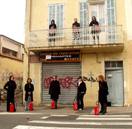 Rituel pour Patrick Rosso : Stage de théâtre de rue > Lycée jean-Moulin>Draguignan
